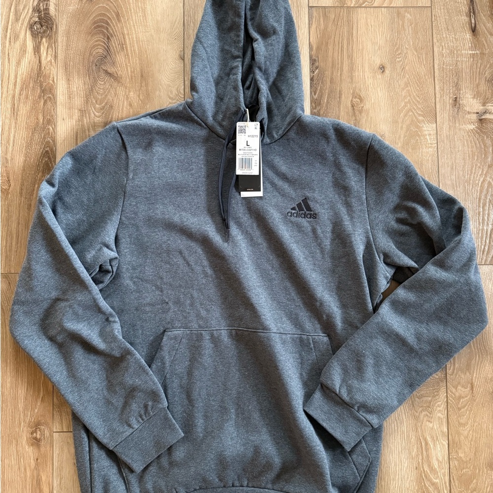 Adidas Charcoal Men's Hoodie